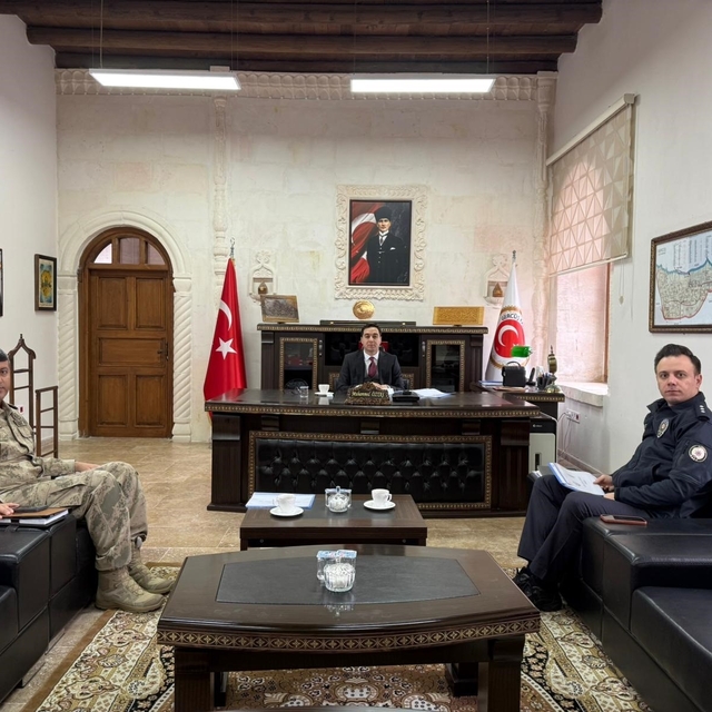 Gercüş'te huzur ve güvenlik toplantısı