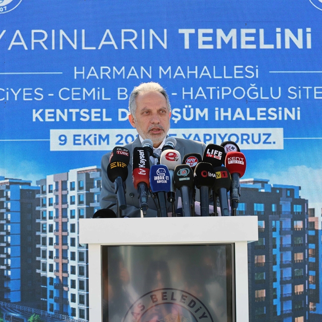 Güvenli yarınlar için Talas'ta tarihi adım