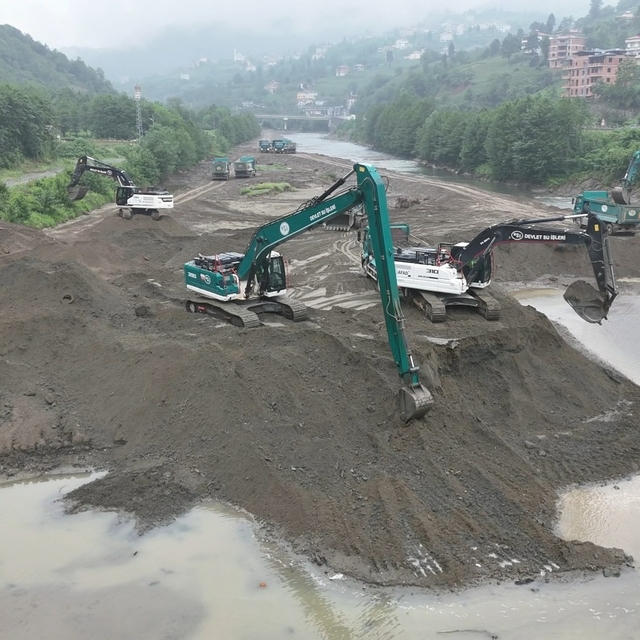 DSİ'den Karadeniz'de sel riskine karşı 278 noktada önlem