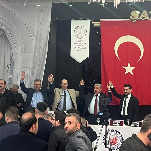 Gaziantep'te en genç ve en yaşlı oda başkanlarından seçim zaferi buluşması