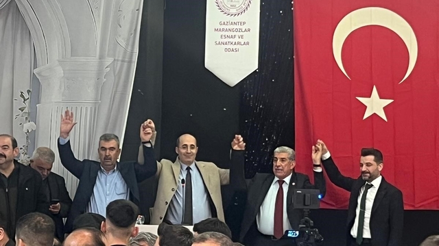 Gaziantep'te en genç ve en yaşlı oda başkanlarından seçim zaferi buluşması