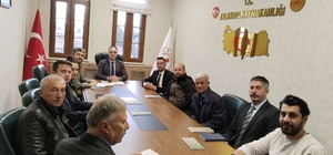 Aslanapa'da İlçe Av Komisyonu toplantısı