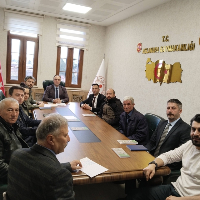 Aslanapa'da İlçe Av Komisyonu toplantısı