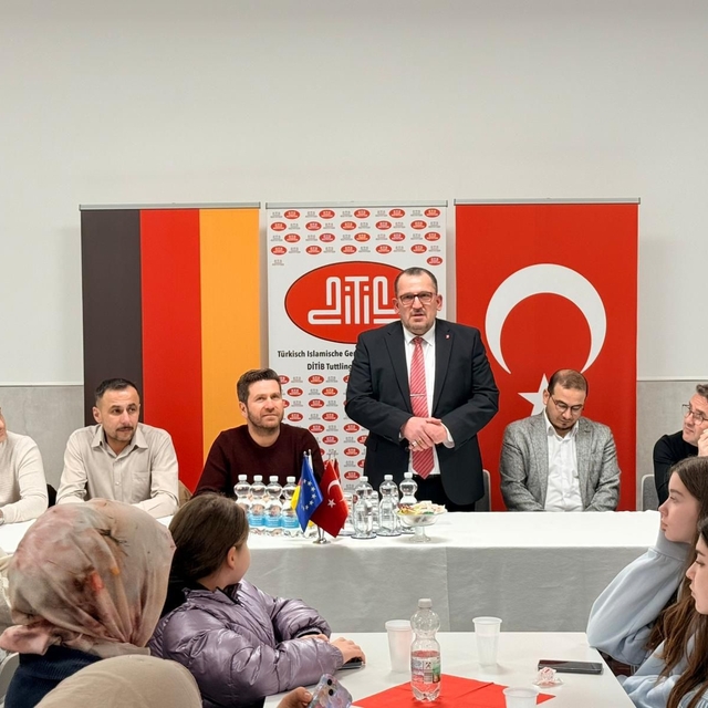 Başkan Tatık, Almanyada yaşayan gurbetçilerle bir araya geldi