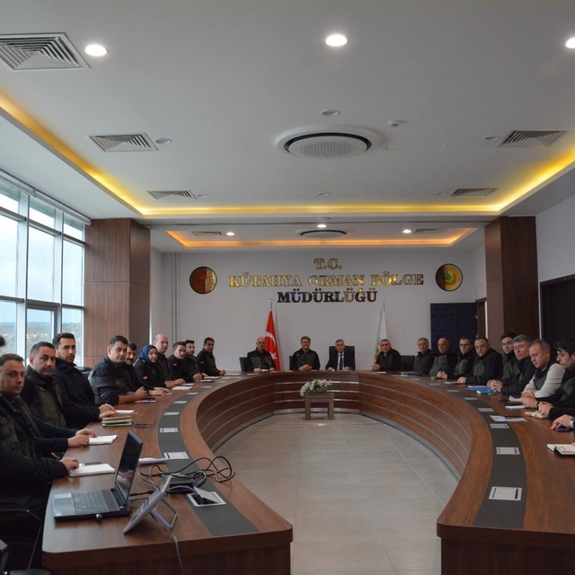 Kütahya'da Orman İşletme Müdürlüğü yöneticilerine eğitim