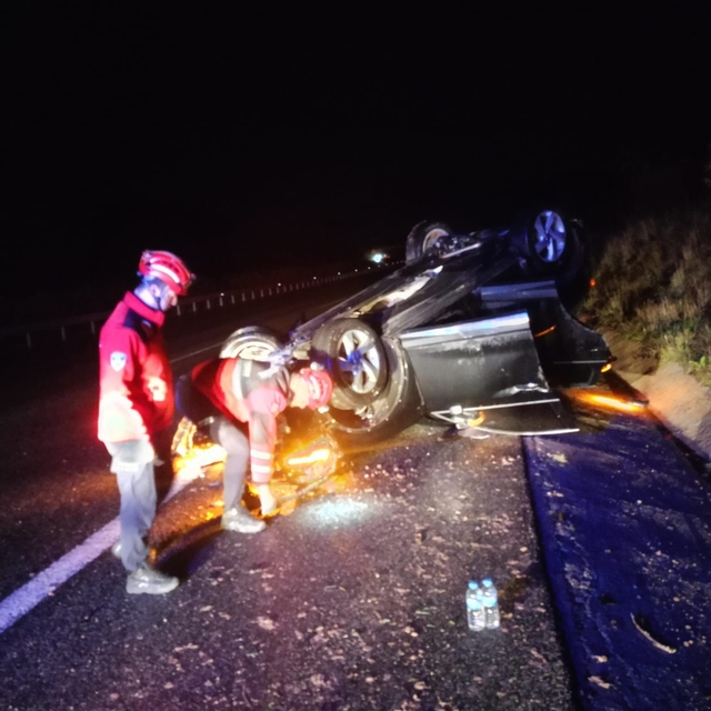 İzmir-İstanbul Otoyolu'nda trafik kazası: 4 yaralı