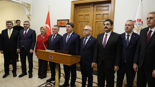 Adalet Bakanı Yılmaz Tunç Sivas'ta