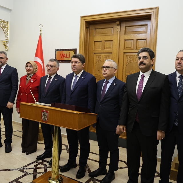 Adalet Bakanı Yılmaz Tunç Sivas'ta