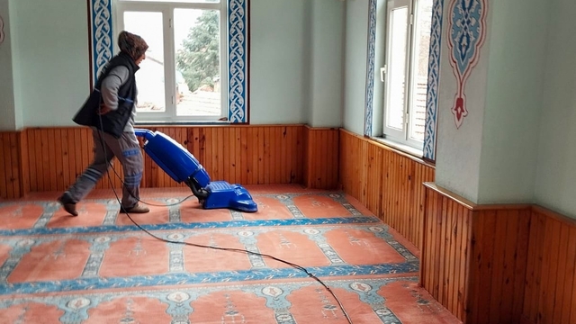 Çameli'de camiler Ramazan ayına hazırlanıyor