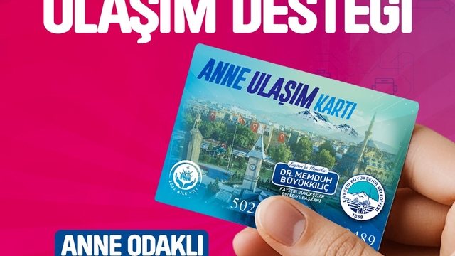Anne Ulaşım Kartı'ndan 2025'te bin anne faydalandı