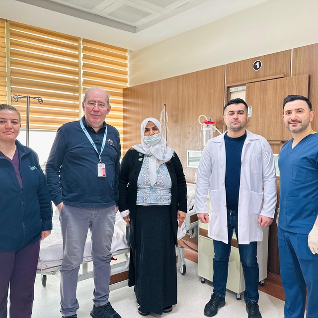 Siirt'te rutin kontrol hayat kurtardı