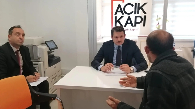 Sinop Valiliği "Açık Kapı" verilerini paylaştı