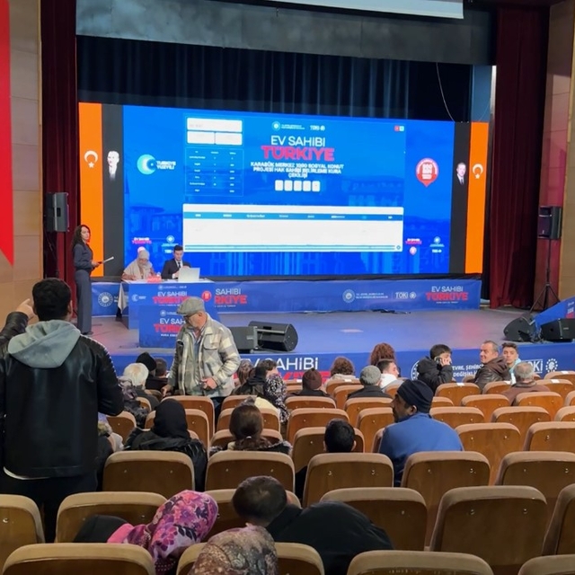 Karabük'te bin 600 konutun hak sahipleri kura ile belirlendi