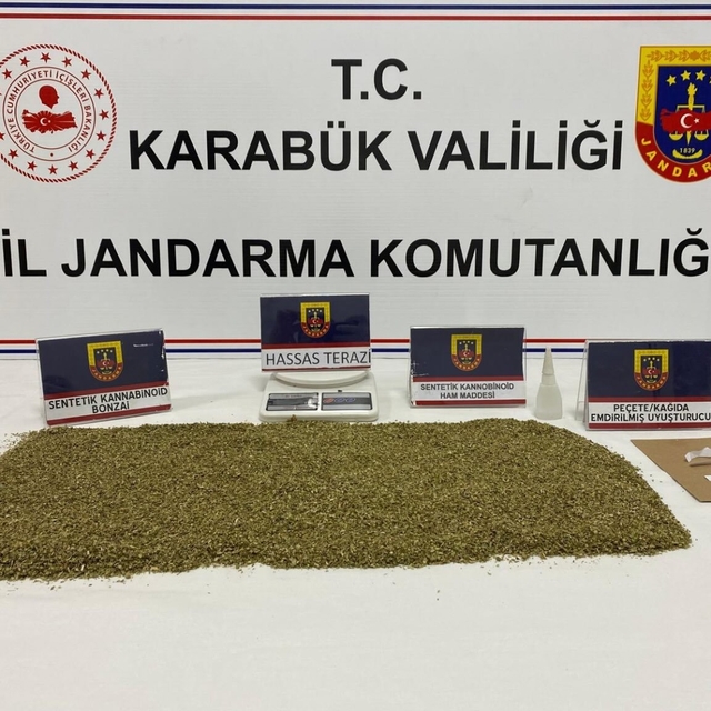Karabük'te uyuşturucu operasyonu: 5 gözaltı