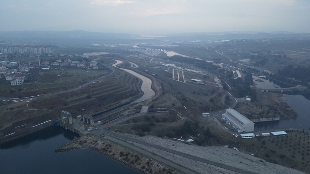 Gaziantep'te Kılavuzlu Barajı Sulama Projesi devam ediyor