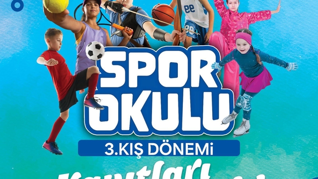 Spor A.Ş.'nin 3. kış dönemi spor okulu kayıtları başladı