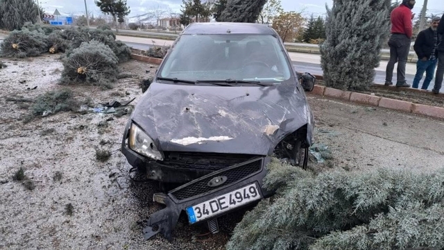 Elazığ'da trafik kazası: 1 yaralı