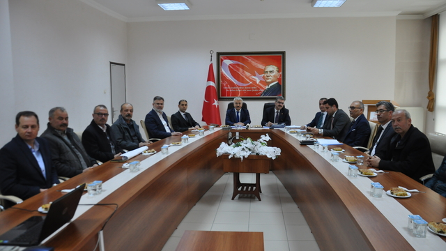 Akşehir'de istişare toplantısı düzenlendi