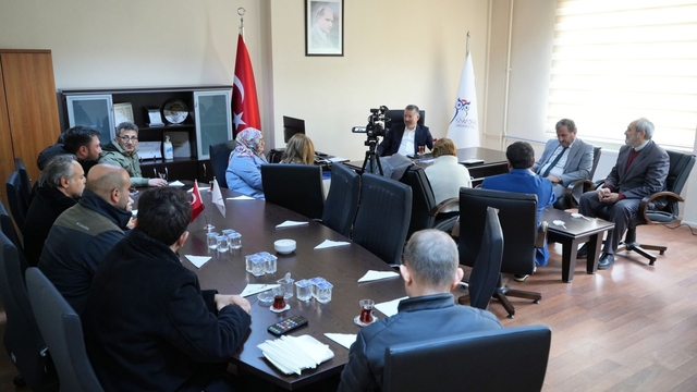 Rektör Kırışık, Eflani MYO Akademik Kurulu'na katıldı