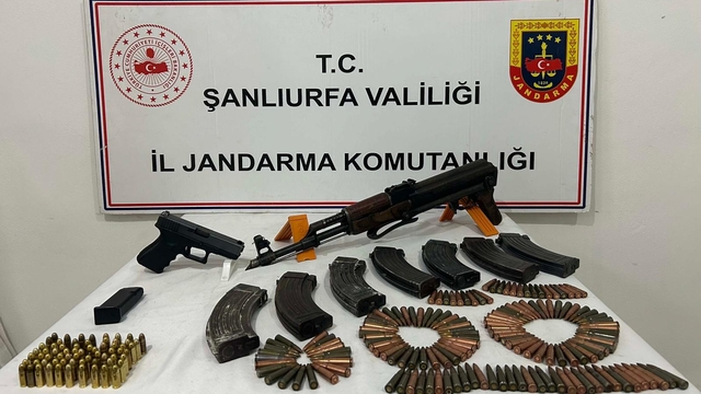 Şanlıurfa'da silah kaçakçılığı operasyonunda 2 şüpheli yakalandı