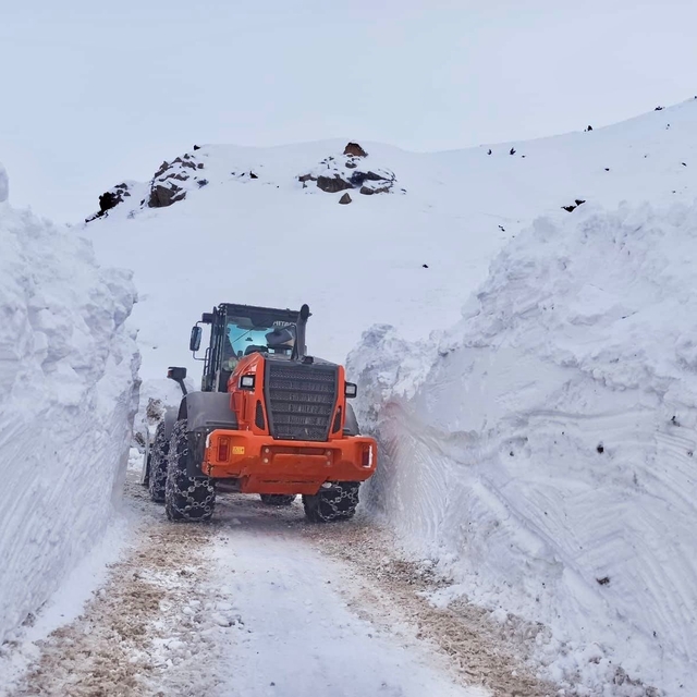 Batman'da karla mücadele çalışmaları