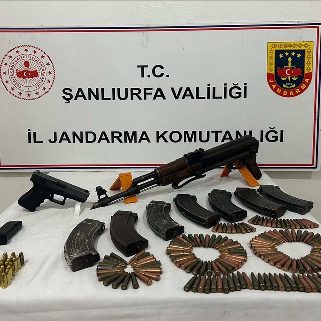 Şanlıurfa'da silah kaçakçılığı operasyonu: 2 gözaltı