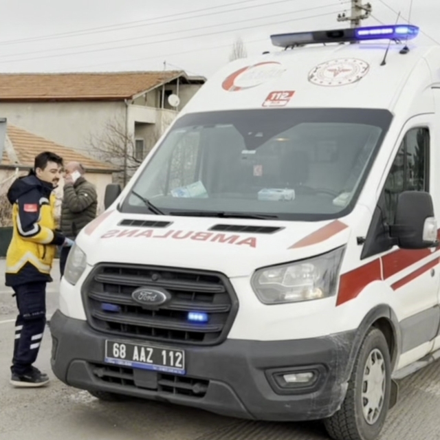 Kamyonet bisiklete çarptı: 1 yaralı