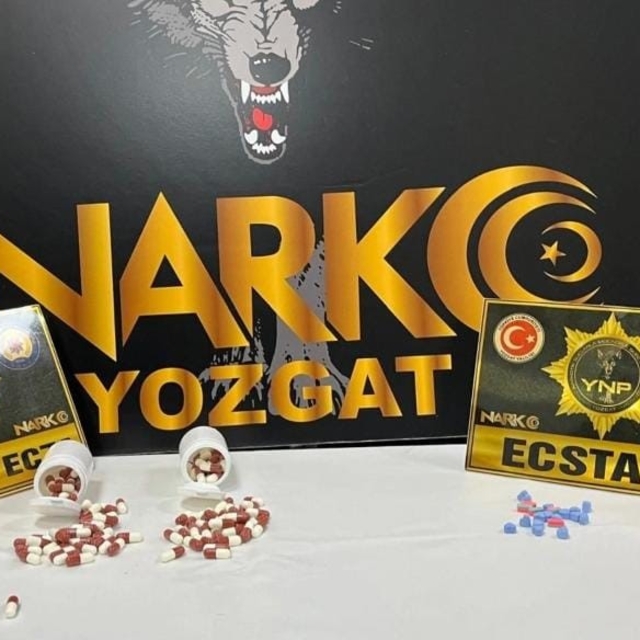 Yozgat'ta 192 adet uyuşturucu hap ele geçirildi
