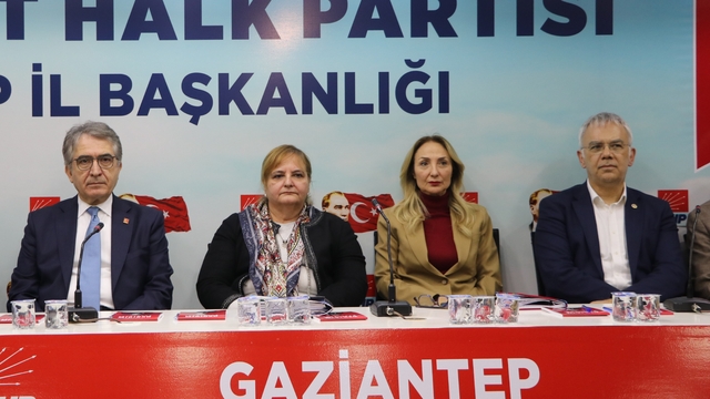 CHP Genel Başkan Yardımcısı Bihlun Tamaylıgil, Gaziantep'te konuştu: