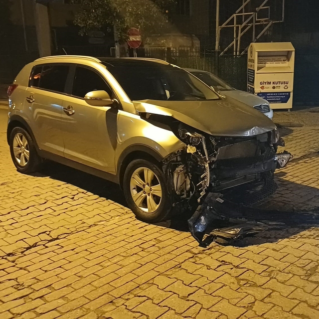 Aydın'da trafik kazası ucuz atlatıldı