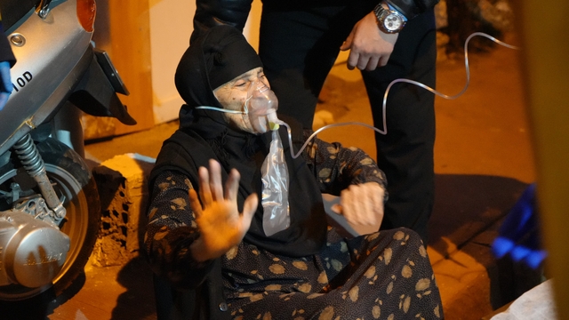 Samsun'da bina yangınında can pazarı: 8 kişi dumandan etkilendi