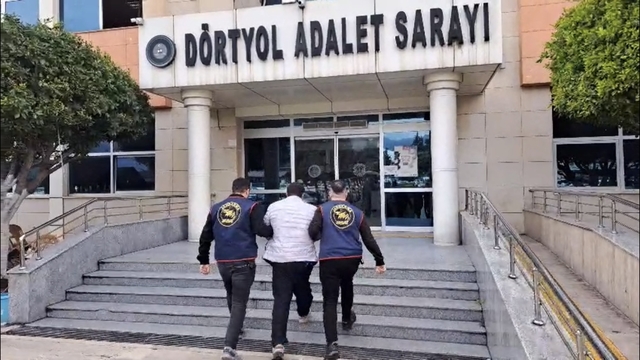 Hatay'da 24 yıl 4 ay kesinleşmiş hapis cezasıyla aranan firari hükümlü yakalandı