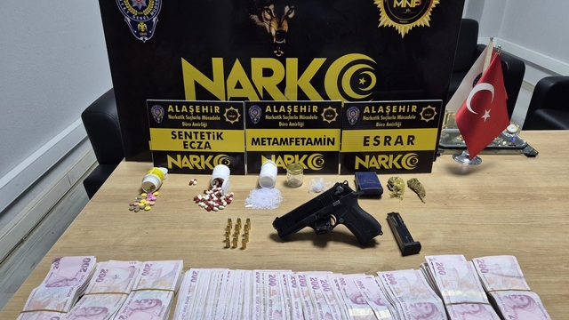 Alaşehir'de uyuşturucu operasyonunda yakalanan zanlı tutuklandı