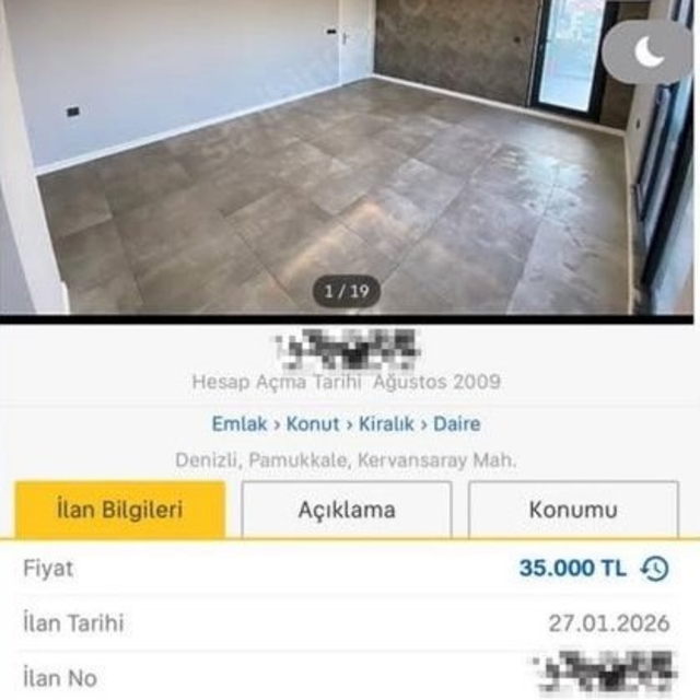 Kiracısını her 50 günde kontrol etmek isteyen ev sahibinden 3 sayfalık sıra...