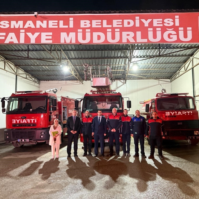 Kaymakam Kılıç itfaiye ve zabıta çalışmalarını inceledi