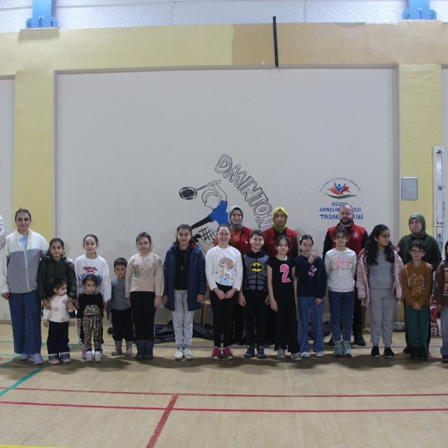 Duvarlar rengarenk oldu