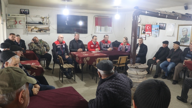 Edirne Tarım ve Orman Müdürü Köse, üreticilerle buluştu