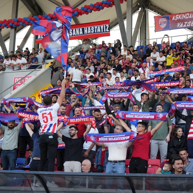 Niğde Belediyesi Spor Kulübü'nden aile dostu tribün uygulaması