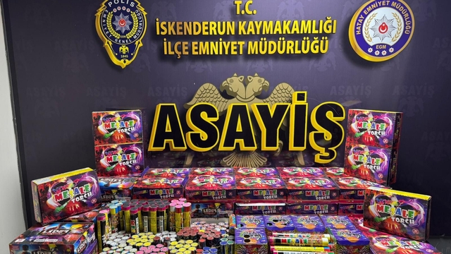 İskenderun'da patlayıcı madde satışı yapan işyerlerine denetim