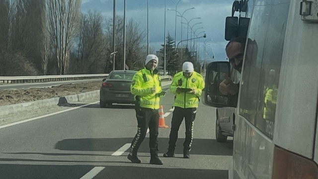 Kütahya'da trafik denetimi