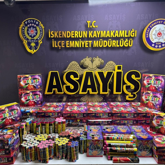 İskenderun'da patlayıcı madde satışı yapan işyerlerine denetim