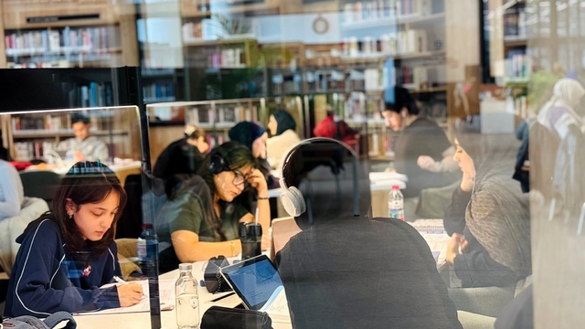 Yarıyıl tatilinde kütüphaneler gençlerin tek adresi haline geldi
