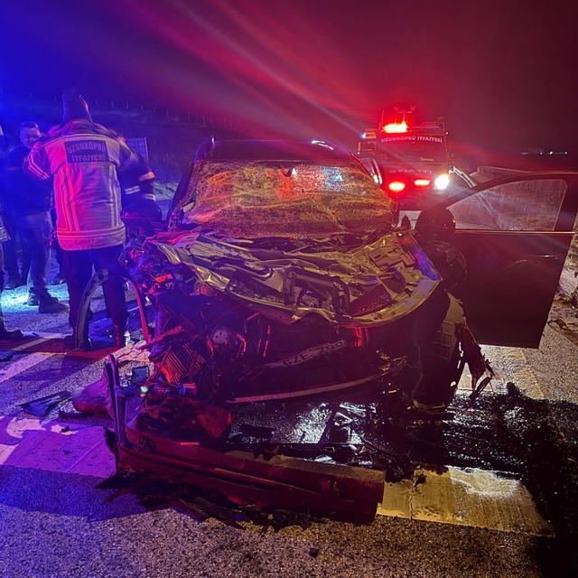 10 yıl hapis cezası bulunan şahıs trafik kazasında hayatını kaybetti