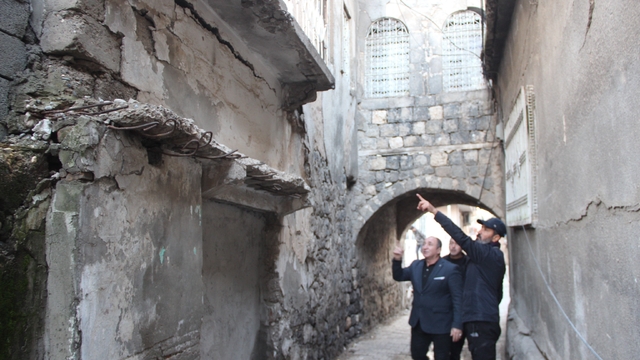 Cizre'de 200 yıllık tarihi kemerli ev yıkılma tehlikesiyle karşı karşıya