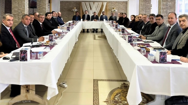 Gelibolu'da İlçe Milli Eğitim Müdürlüğü Eğitim Kurumu Müdürleri Kurulu Toplantısı yapıldı