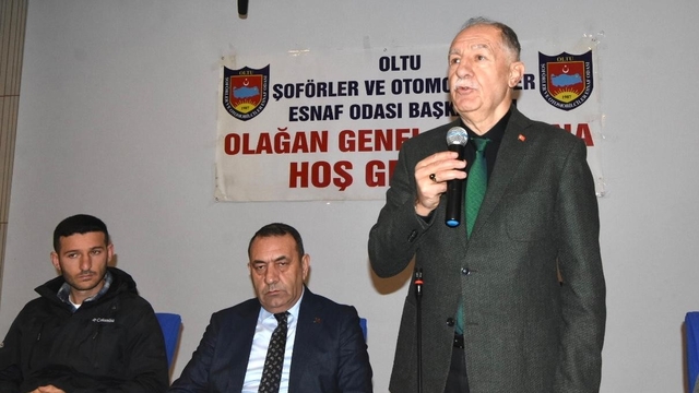 Oltu Şoförler ve Otomobilciler Odası'nda seçim heyecanı
