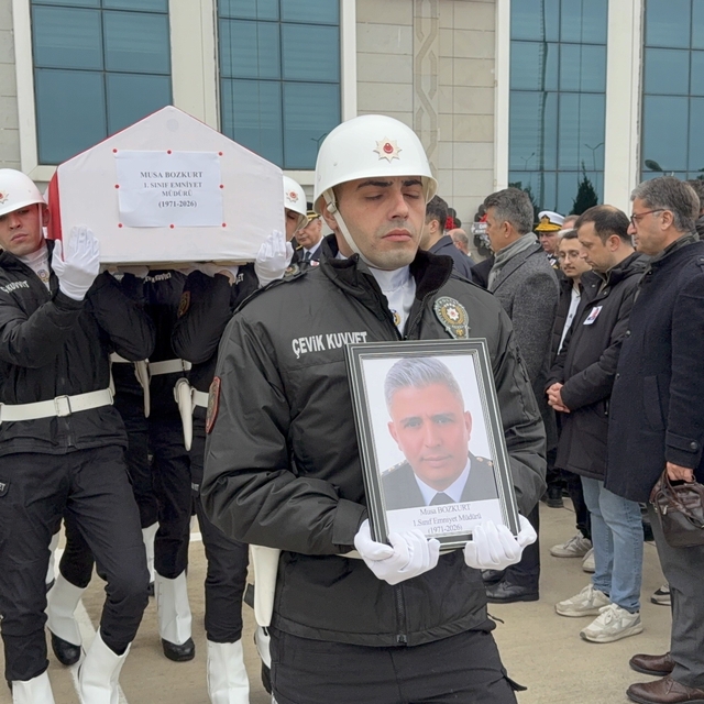 Emniyet Müdürü Musa Bozkurt, son yolculuğuna uğurlandı