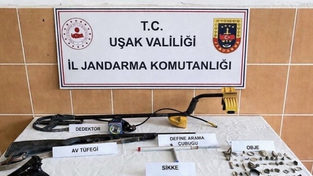 Jandarmadan tarihi eser kaçakçılarına darbe