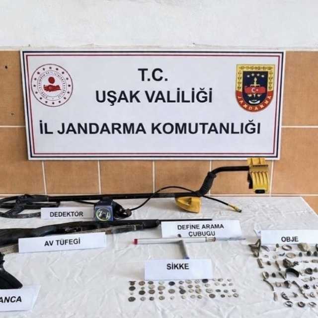 Jandarmadan tarihi eser kaçakçılarına darbe