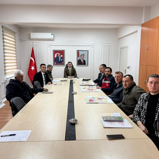 Çavdarhisar'da ilçe Av Komisyonu toplantısı yapıldı